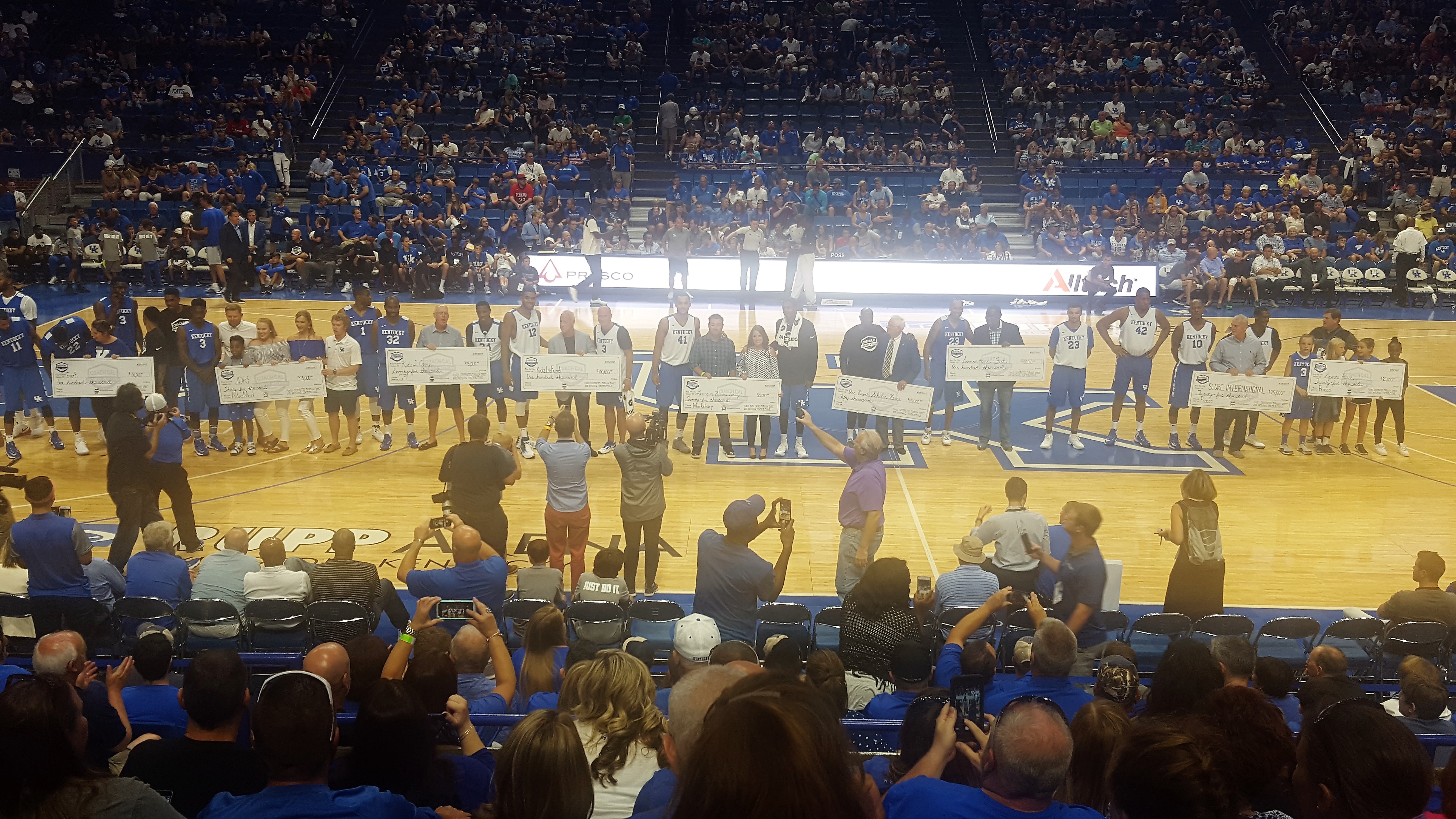 Gallery  NBA exhibition game at Rupp Arena